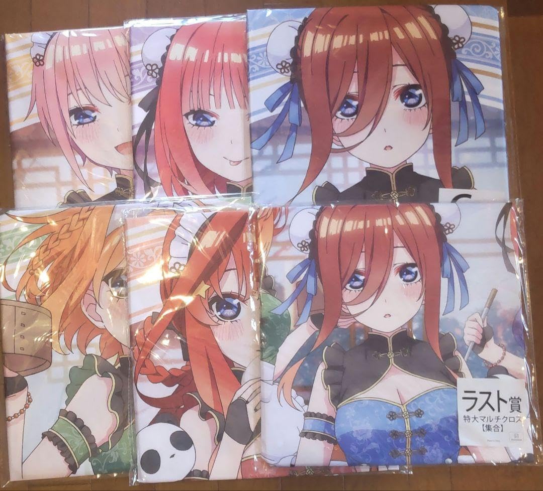 五等分の花嫁 特大マルチクロス（一花、美玖、四葉）